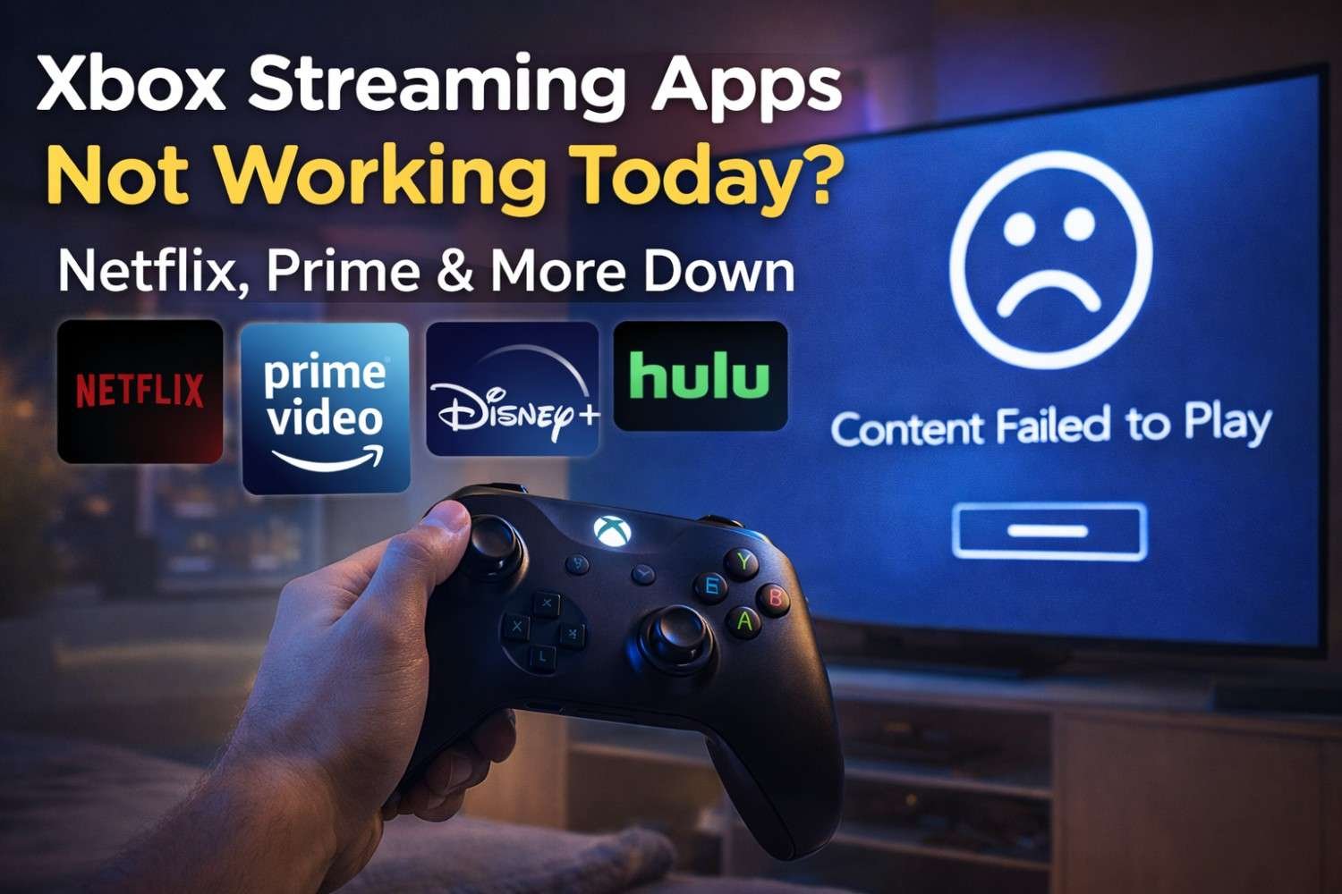Xbox Streaming Apps Not Working Today? Netflix, Prime & More Down