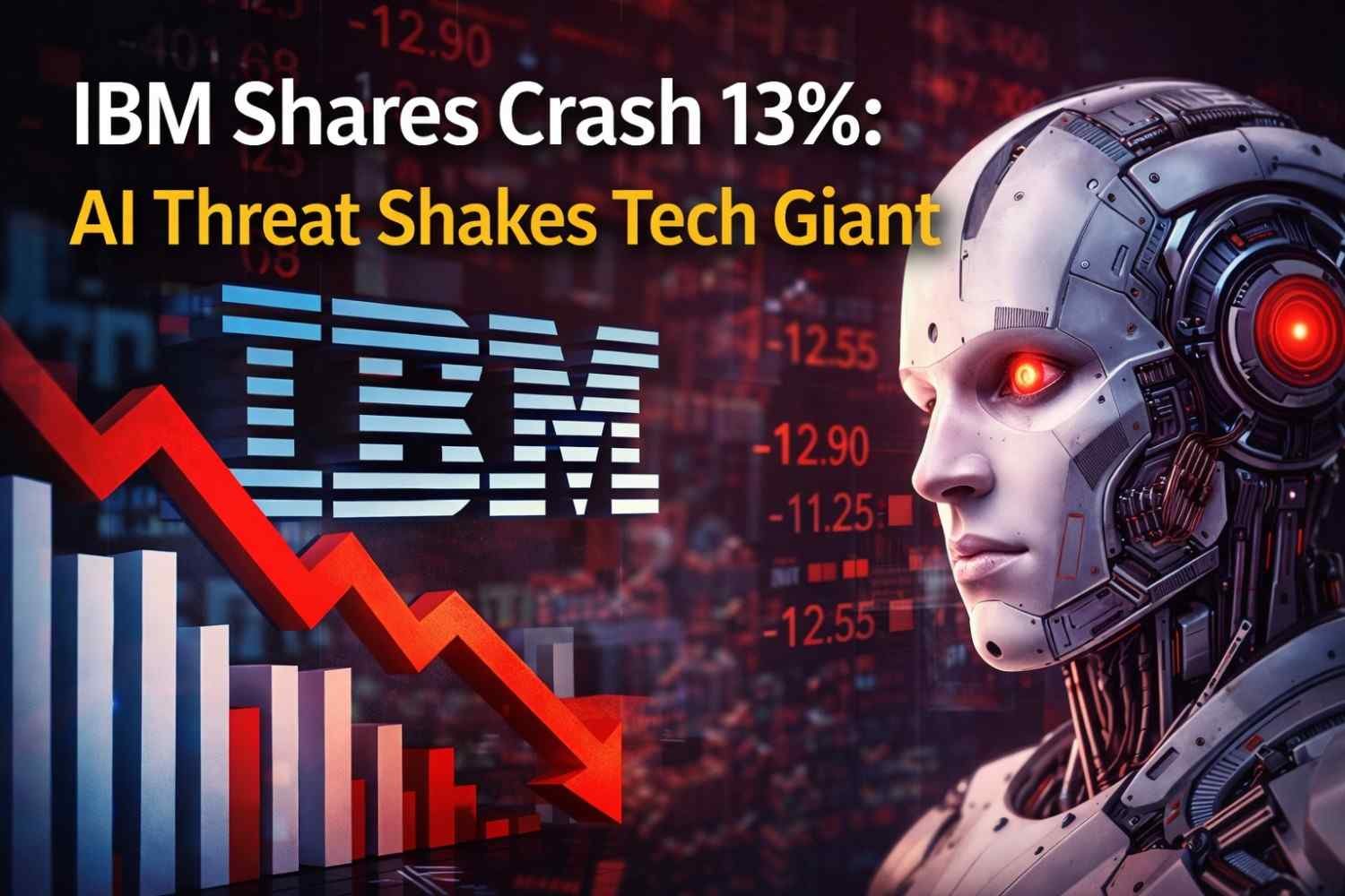 IBM Shares Crash 13%: AI Threat Shakes Tech Giant