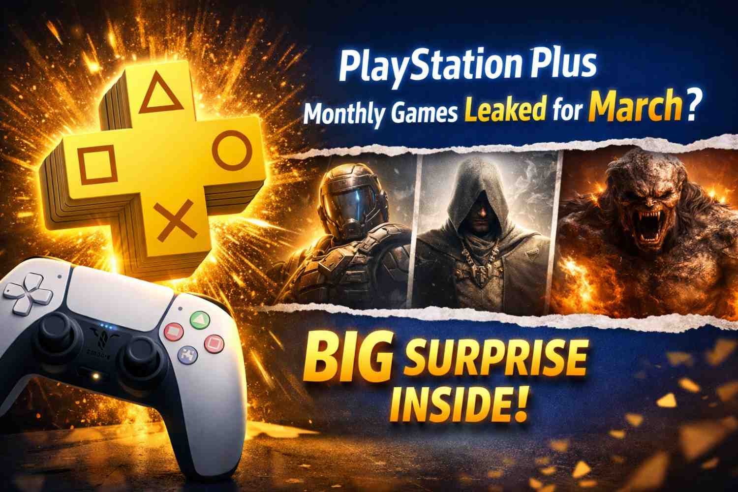PlayStation Plus Monthly Games Leaked for March? Big Surprise Inside!